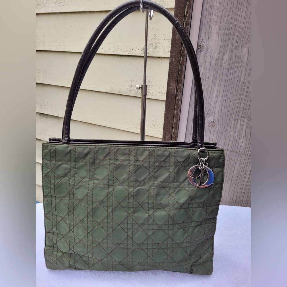 Sold❌AUTHENTIC Vintage CD Nylon Shoulder Bag - Picture 3 of 15